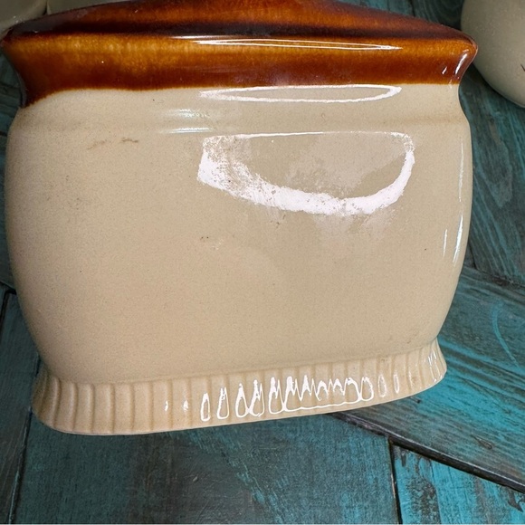 Vintage 70s Stoneware Wheat Pattern 9 Piece Bundle - Picture 9 of 11